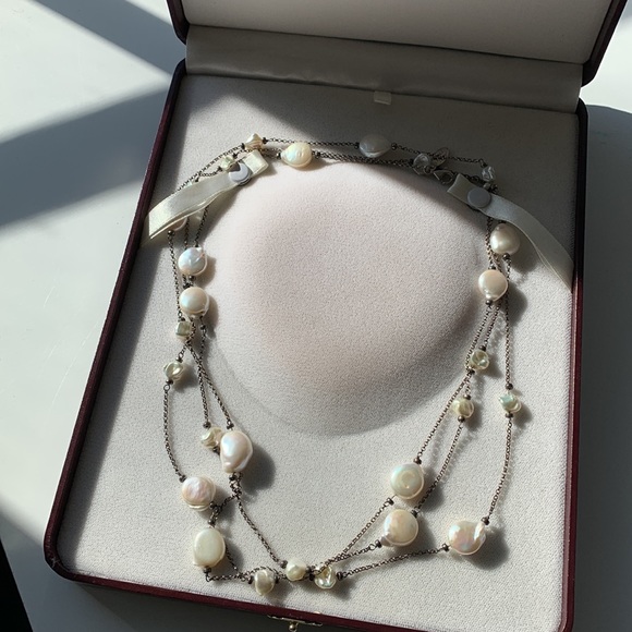Katr McCullar Jewelry - Kate McCullar Pearl and Silver Necklace
